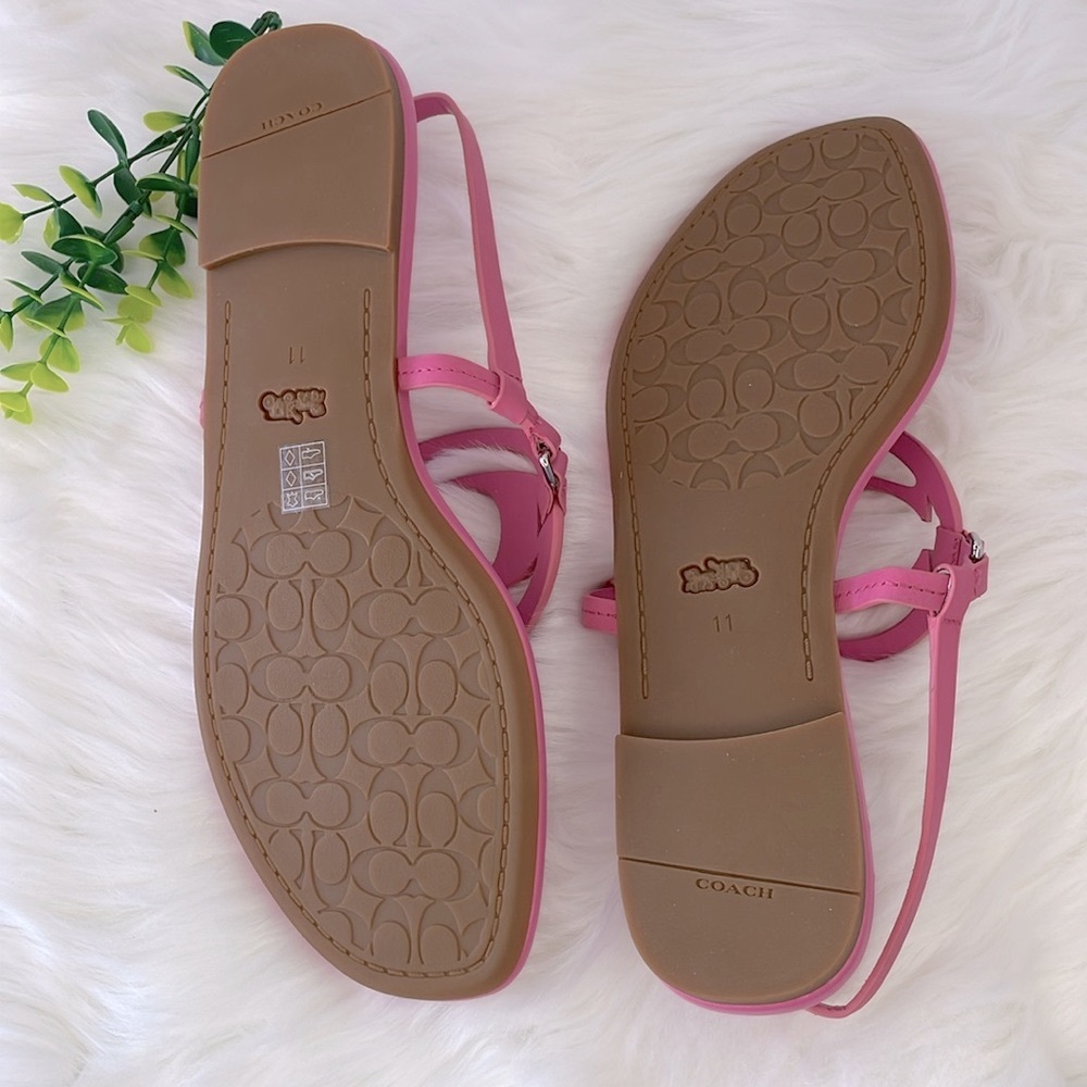 Coach “Jeri” Pink Sandals‎ - Picture 10 of 12